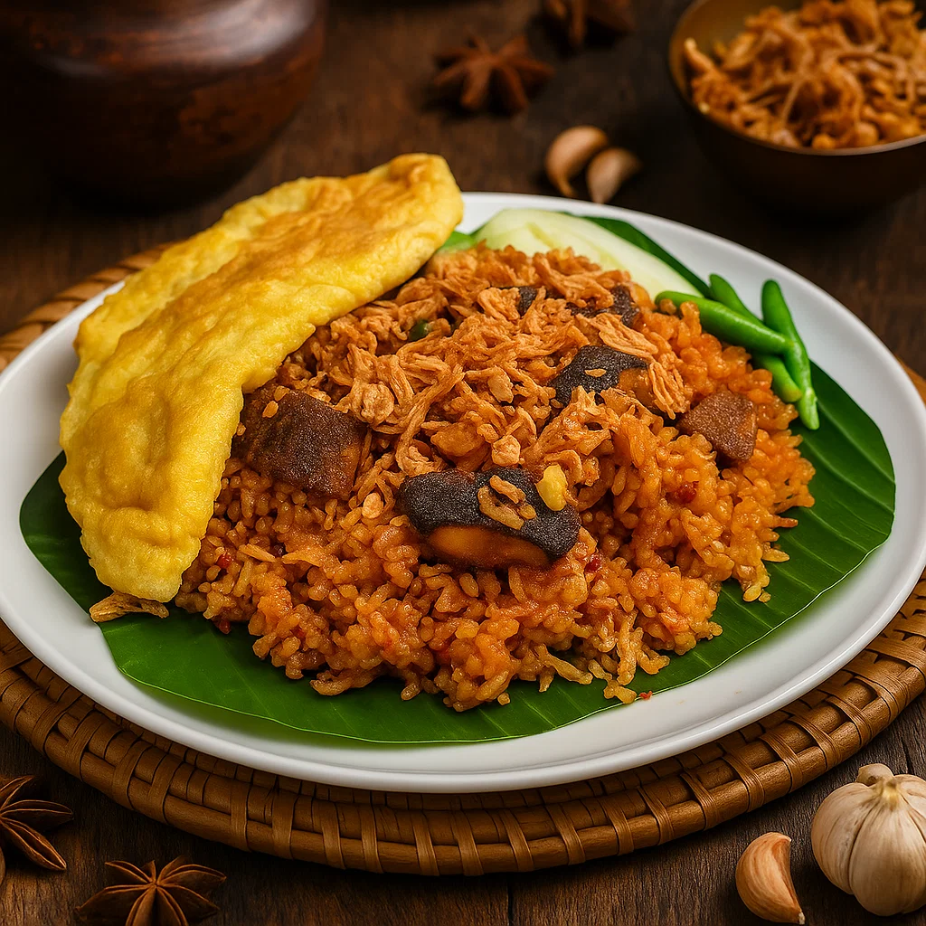 NASI GORENG Babat + Telor (Ceplok/Dadar)