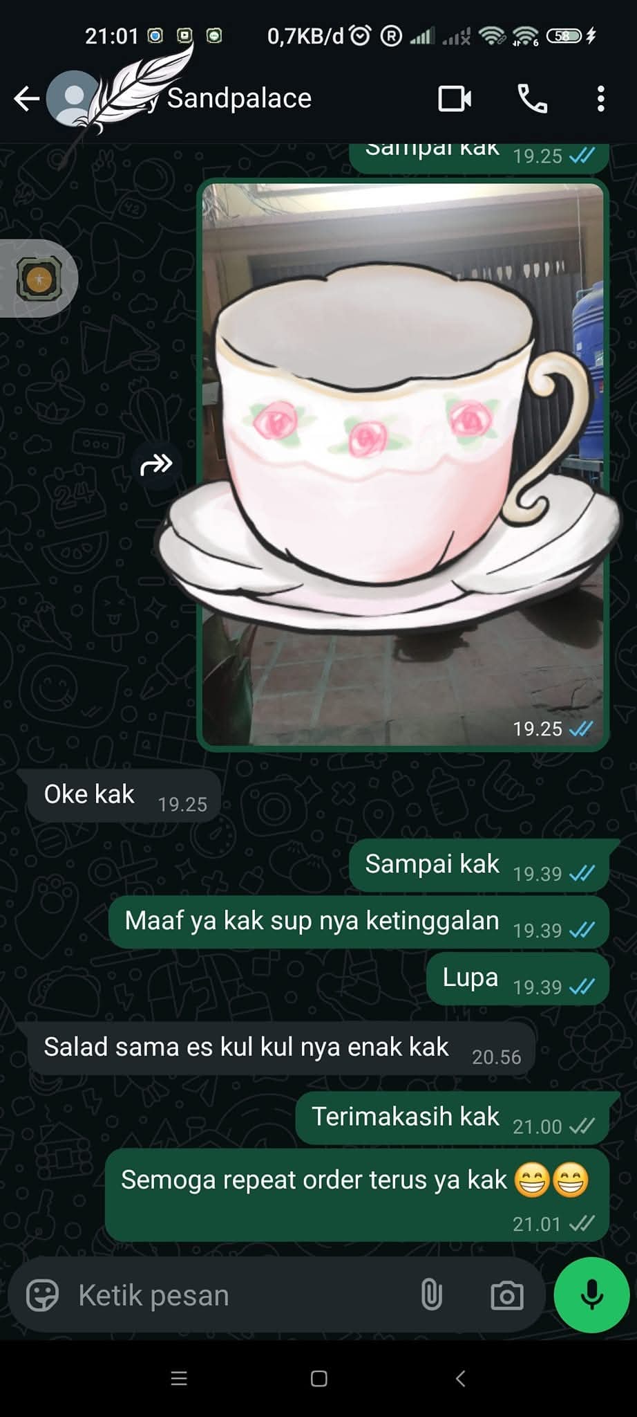 Chat conversation screenshot 7